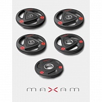 Олимпийские диски Maxam 2,5-5-10-15-20 кг