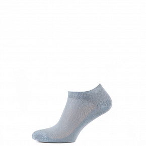 Носки мужские короткие из хлопка, бесшовные серые