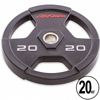 Блин (диск) полиуретановый d-51мм Life Fintess 20 кг
