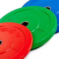 Бамперные диски цветные 5-10-15-20кг