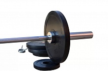Диск RN-Sport стальной обрезиненный 15 кг - 27 мм
