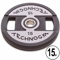 Блин (диск) полиуретановый d-51мм Technogym 15кг